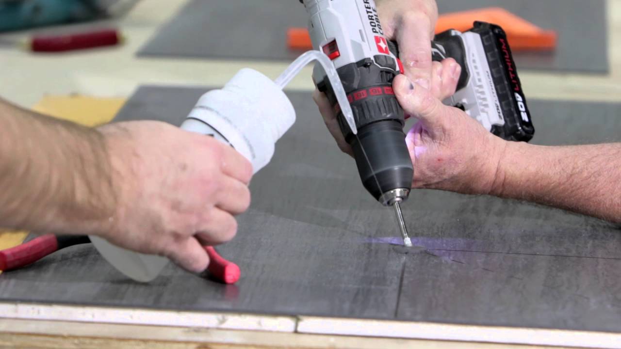 How to Drill Porcelain Tile Still Keeping It Intact - Industrial Drill Bit