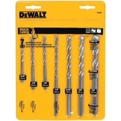 Premium Percussion Masonry Drill Bit Set