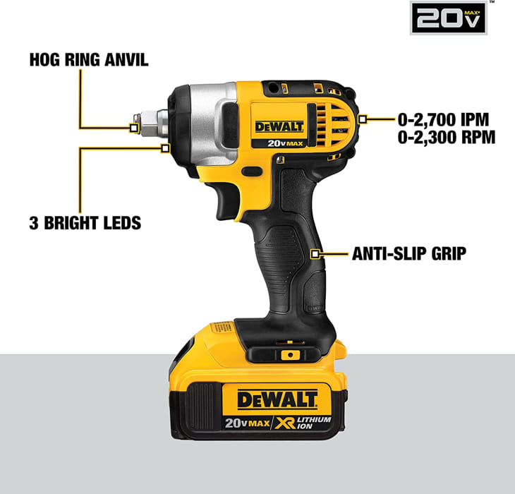 Cordless impact wrench